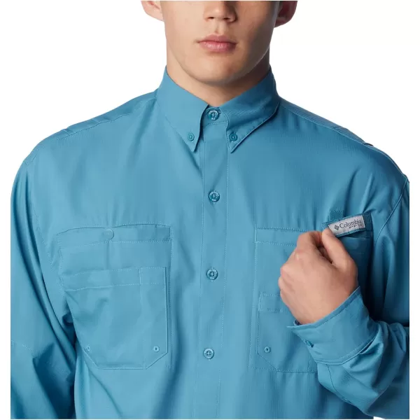 Columbia Mens Tamiami Ii Long Sleeve ShirtCanyon Blue