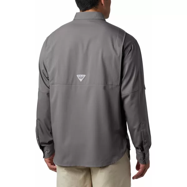 Columbia Mens Tamiami Ii Long Sleeve ShirtCity Grey
