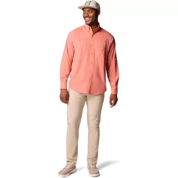 Columbia Mens Tamiami Ii Long Sleeve ShirtFaded Peach