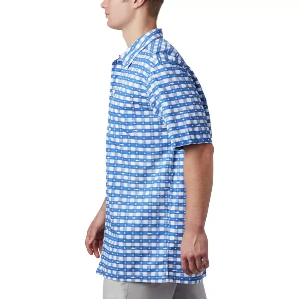 Columbia Mens Trollers Best Short Sleeve ShirtBlue