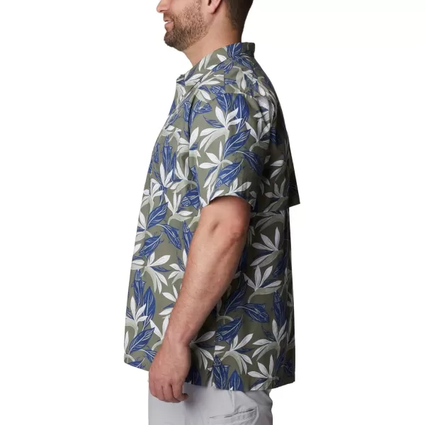 Columbia Mens Trollers Best Short Sleeve ShirtCypress Tuna Paradise Print