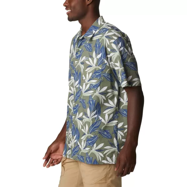 Columbia Mens Trollers Best Short Sleeve ShirtCypress Tuna Paradise Print