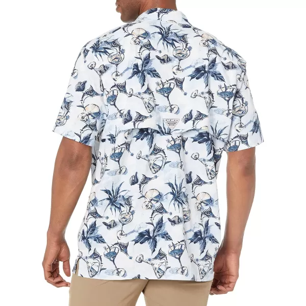 Columbia Mens Trollers Best Short Sleeve ShirtDaydream Martini Marlin Print