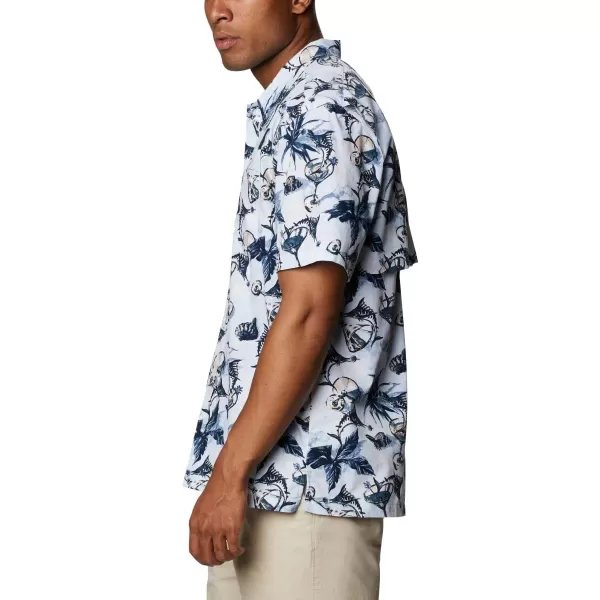 Columbia Mens Trollers Best Short Sleeve ShirtDaydream Martini Marlin Print