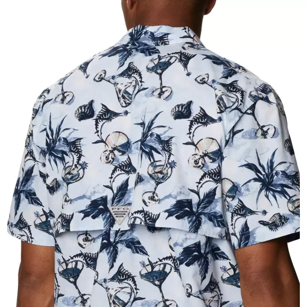 Columbia Mens Trollers Best Short Sleeve ShirtDaydream Martini Marlin Print