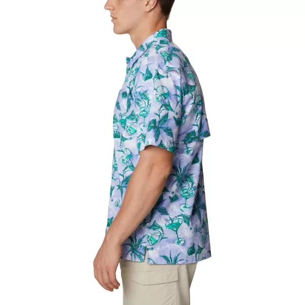 Columbia Mens Trollers Best Short Sleeve ShirtFairytale Martini Marlin Print