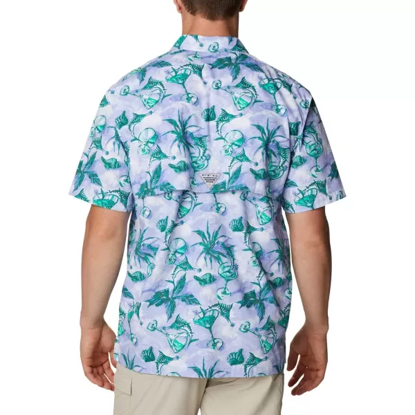 Columbia Mens Trollers Best Short Sleeve ShirtFairytale Martini Marlin Print