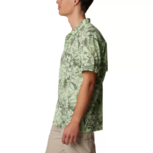 Columbia Mens Trollers Best Short Sleeve ShirtKey West Basstyle Print