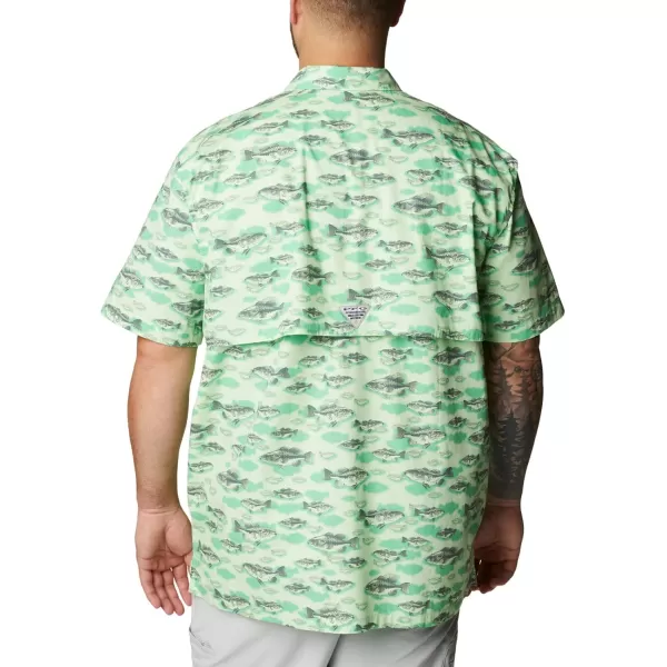 Columbia Mens Trollers Best Short Sleeve ShirtKey West Bigmouth Print