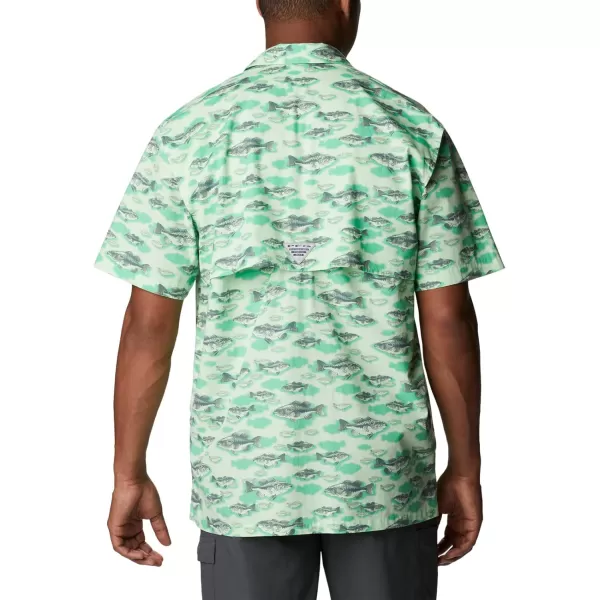 Columbia Mens Trollers Best Short Sleeve ShirtKey West Bigmouth Print