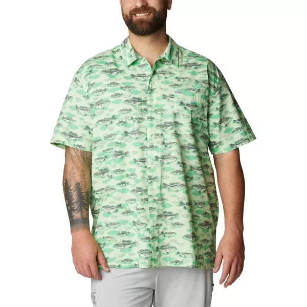 Columbia Mens Trollers Best Short Sleeve ShirtKey West Bigmouth Print