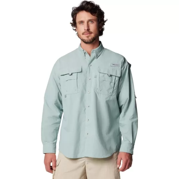 Columbia Mens Bahama II Long Sleeve ShirtCrushed Blue