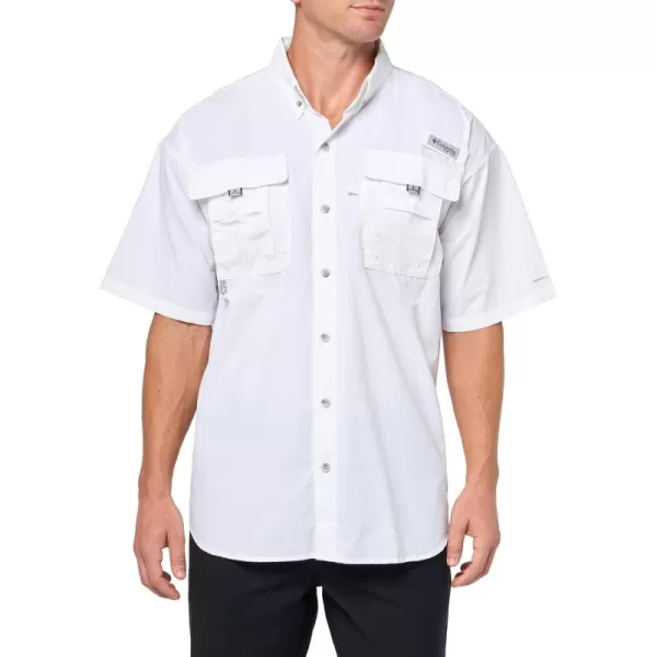 Columbia Mens Bahama II Short Sleeve Shirt2024 White