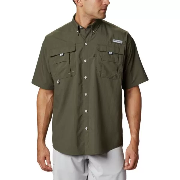 Columbia Mens Bahama II Short Sleeve ShirtAlpine Tundra