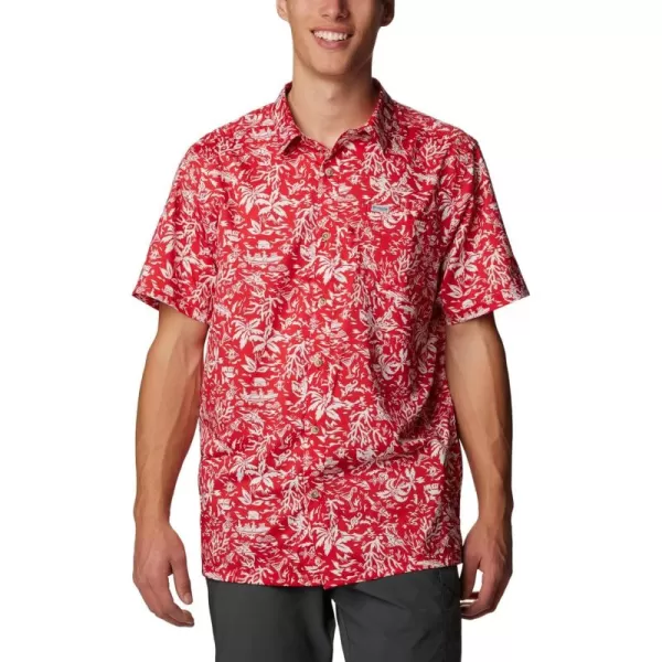 Red Spark Kona Kalikimaka Print