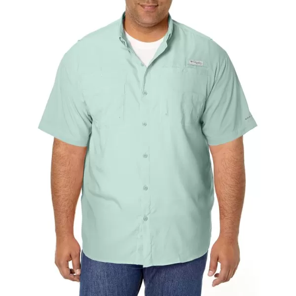 Columbia Mens Tamiami II Short Sleeve ShirtAqua Tone