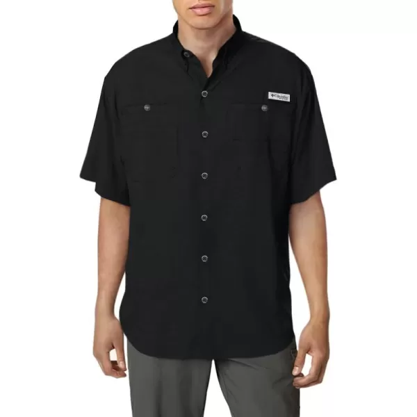 Columbia Mens Tamiami II Short Sleeve ShirtBlack  Legacy