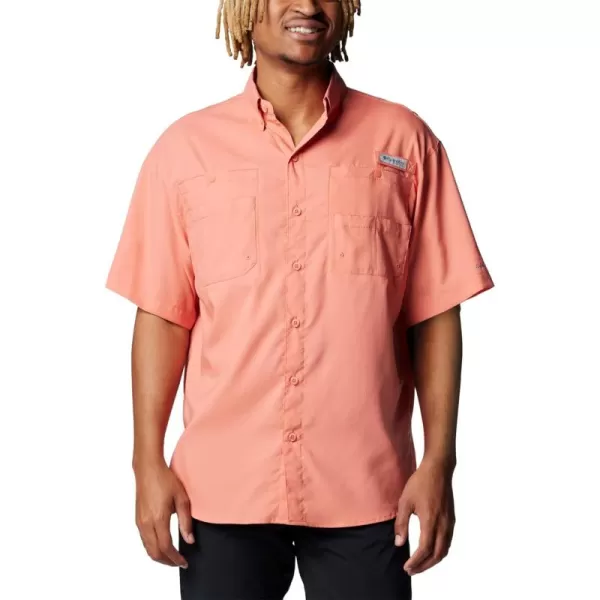 Columbia Mens Tamiami II Short Sleeve ShirtFaded Peach