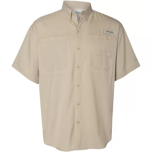 Columbia Mens Tamiami II Short Sleeve ShirtFossil  Legacy