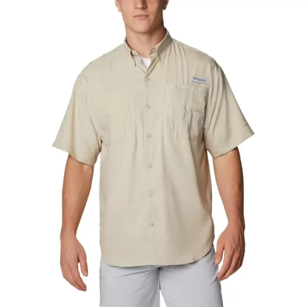 Columbia Mens Tamiami II Short Sleeve ShirtFossilRealtree Edge