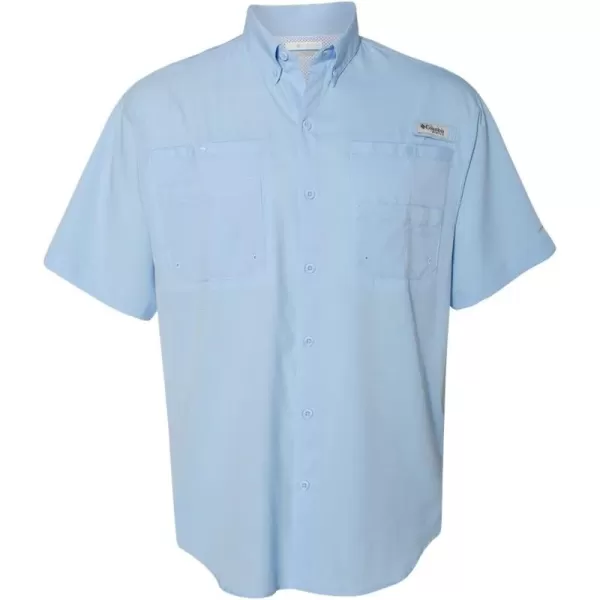 Columbia Mens Tamiami II Short Sleeve ShirtWhite Cap  Legacy