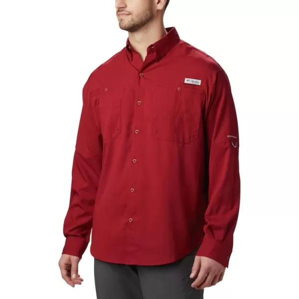 Columbia Mens Tamiami Ii Long Sleeve ShirtBeet