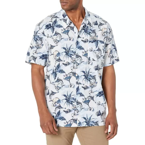 Columbia Mens Trollers Best Short Sleeve ShirtDaydream Martini Marlin Print