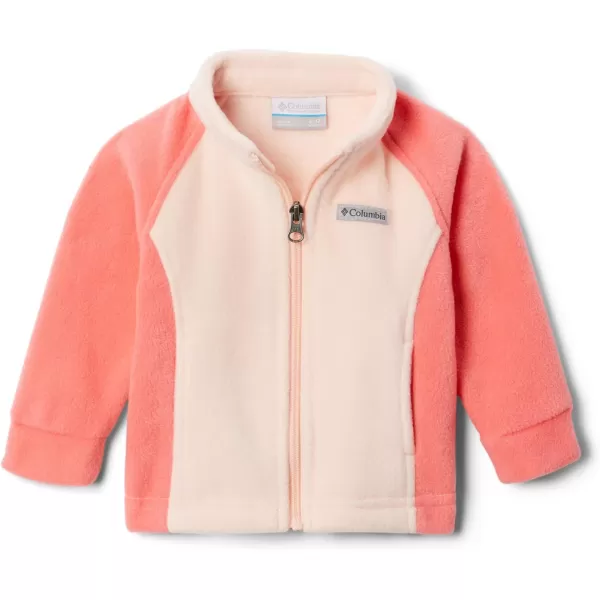 Columbia UnisexBaby Benton Springs Fleece JacketBlush PinkPeach Blossom