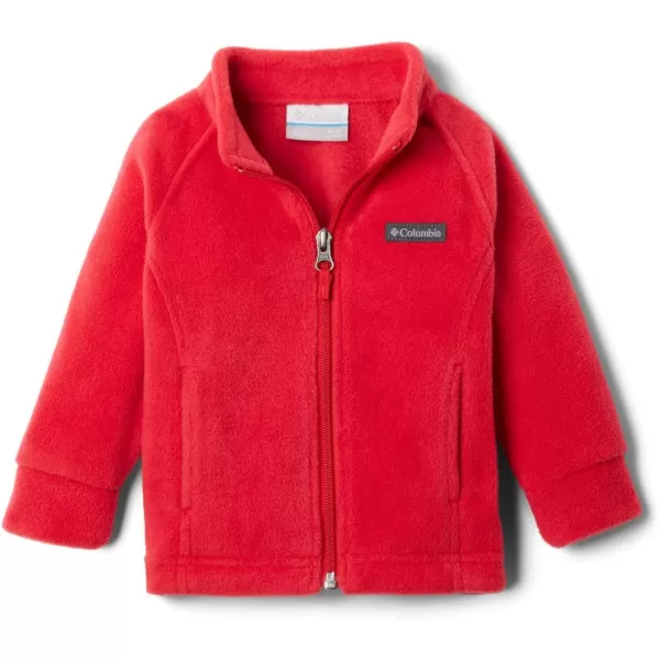 Columbia UnisexBaby Benton Springs Fleece JacketRed Lily