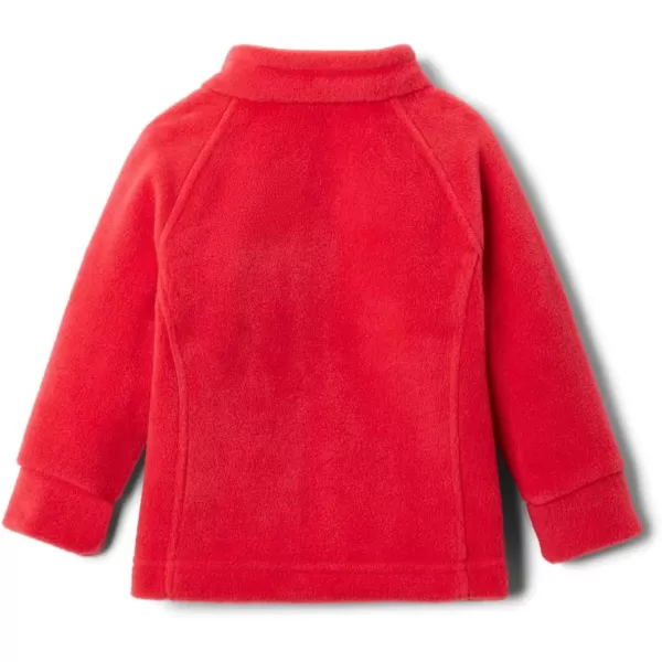 Columbia UnisexBaby Benton Springs Fleece JacketRed Lily