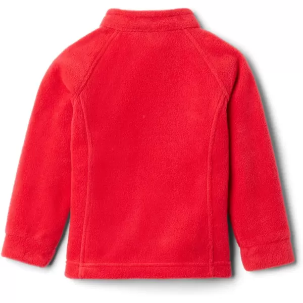 Columbia UnisexBaby Benton Springs Fleece JacketRed Lily