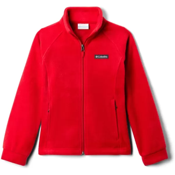 Columbia UnisexBaby Benton Springs Fleece JacketRed Lily