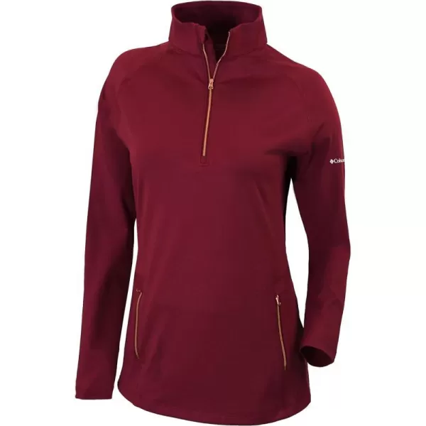 Columbia Golf Womens OmniWick Outward Nine 14 ZipBeet
