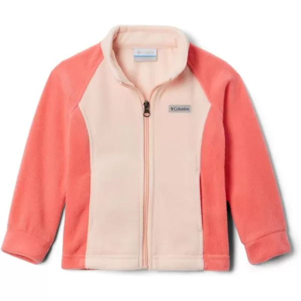 Columbia UnisexBaby Benton Springs Fleece JacketBlush PinkPeach Blossom