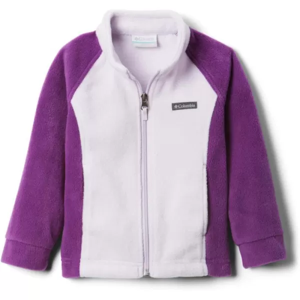 Columbia UnisexBaby Benton Springs Fleece JacketPlumPale Lilac