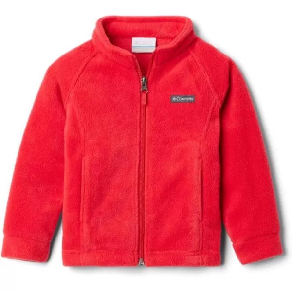 Columbia UnisexBaby Benton Springs Fleece JacketRed Lily