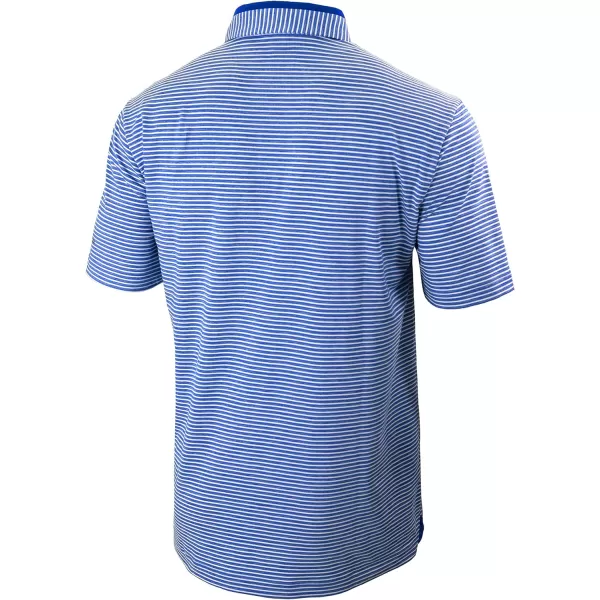 Columbia Golf Mens OmniWick Stroll PoloAzul