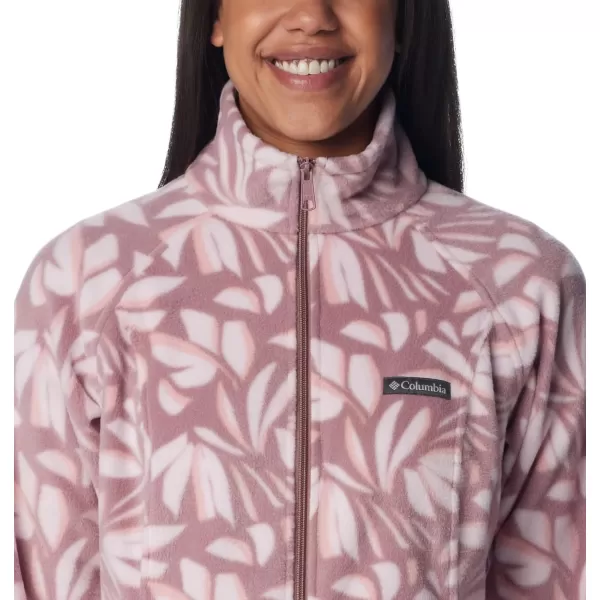 Columbia Womens Benton Springs Printed Full ZipFig Areca