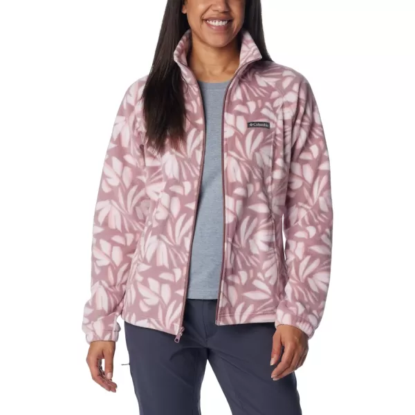 Columbia Womens Benton Springs Printed Full ZipFig Areca