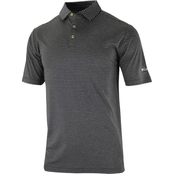 Columbia Golf Mens OmniWick Club Invite II PoloBlack