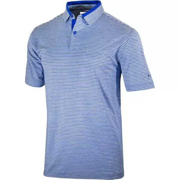 Columbia Golf Mens OmniWick Stroll PoloAzul