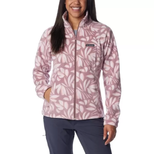 Columbia Womens Benton Springs Printed Full ZipFig Areca