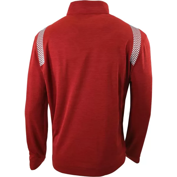 Columbia Golf Mens OmniWick Oakland Downs 14 ZipIntense Red