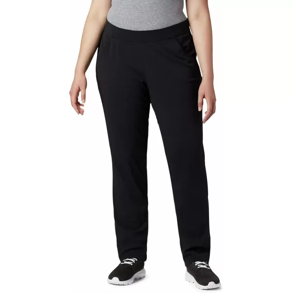 Columbia Womens Plus Size Anytime Casual Pull on PantBlack