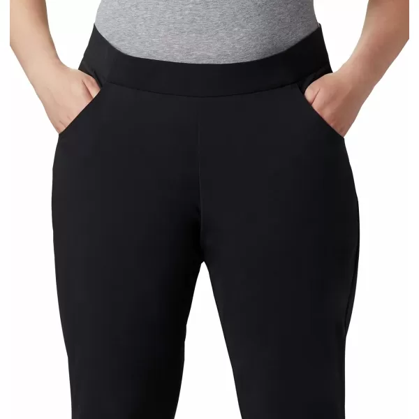 Columbia Womens Plus Size Anytime Casual Pull on PantBlack