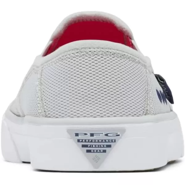 Columbia Womens Slackwater Breeze Slip PFG Boat ShoeCool GreyWhite