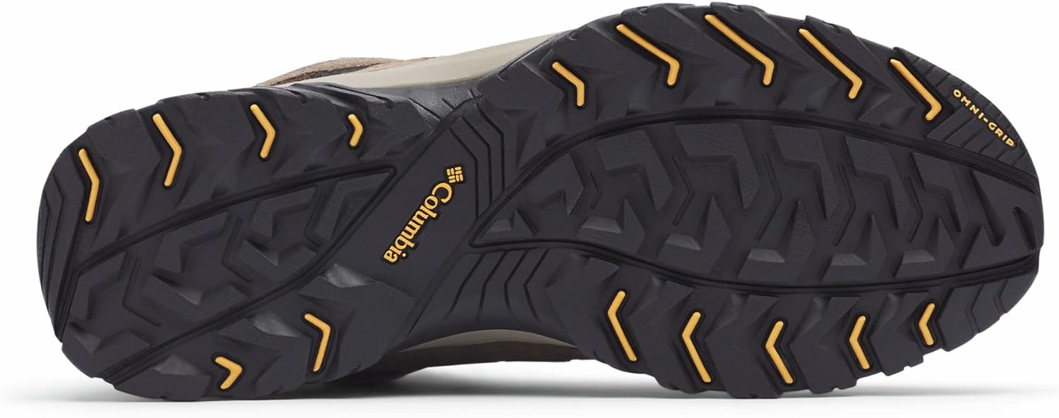 Columbia Men's Crestwood Waterproof Hiking Shoes - 2024 Mud/Squash Color, Size 11