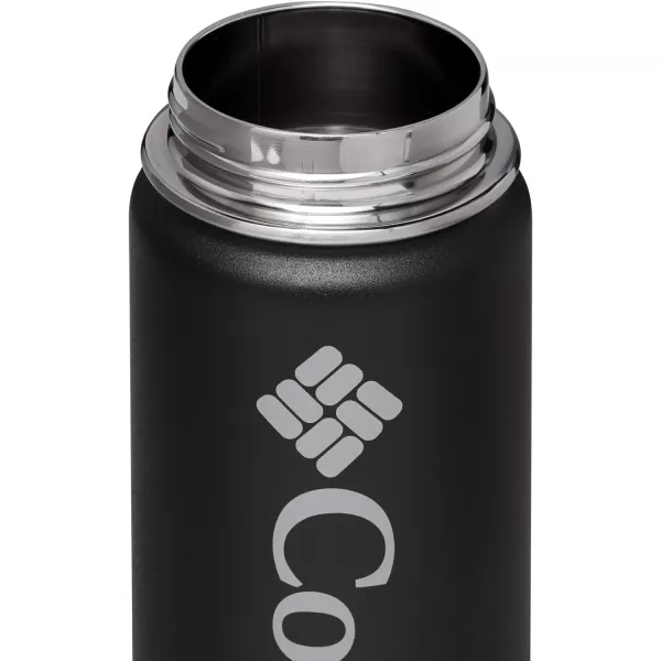 Columbia 18 fl oz DoubleWall Insulated Vacuum Bottle with ScrewOn Top BlackColumbia 18 fl oz DoubleWall Insulated Vacuum Bottle with ScrewOn Top Black