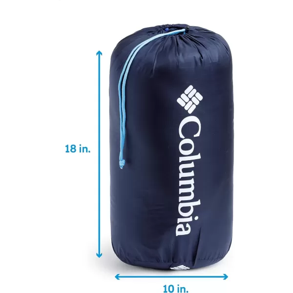 Columbia 40 Degree Coalridge Hooded Sleeping Bag 80Columbia 40 Degree Coalridge Hooded Sleeping Bag 80