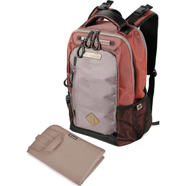 Columbia 44271770570 Carson Pass Backpack Diaper Bag  Large Rocketwet sandColumbia 44271770570 Carson Pass Backpack Diaper Bag  Large Rocketwet sand